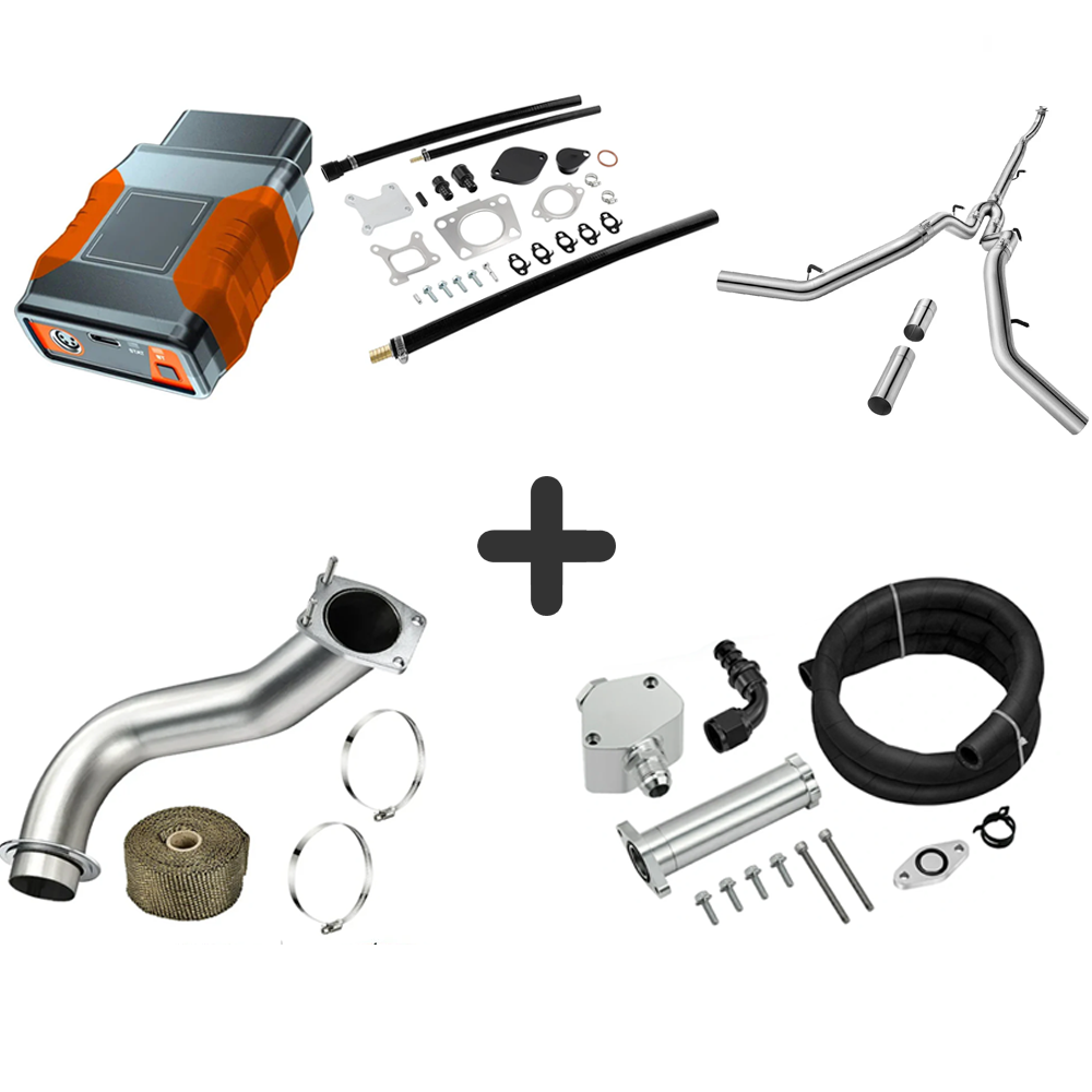 DPF/CCV/EGR/DEF All-in-One Delete Kit 2017-2025 L5P 6.6L Duramax 2500HD 3500HD