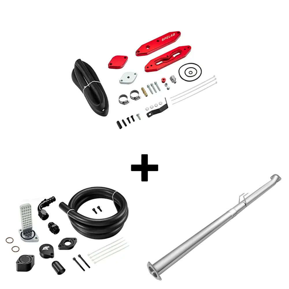 DPF/DEF/EGR/CCV Delete 2011-2019 6.7L Powerstroke All-in-One Kit Ford F250 F350 F450 | SPELAB
