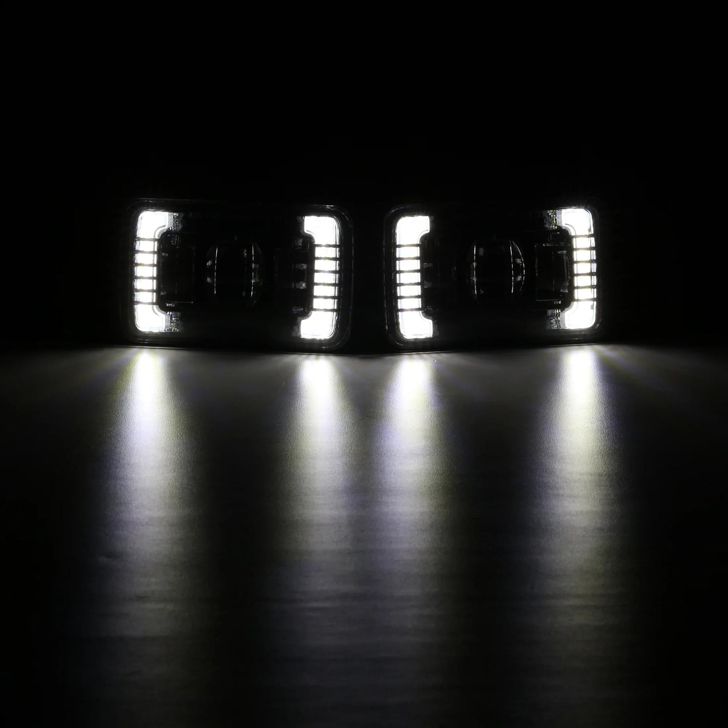 LED Fog Lights 72W Brighter with DRL for Ford F150 2015-2020/ F250 F350 2017-2018