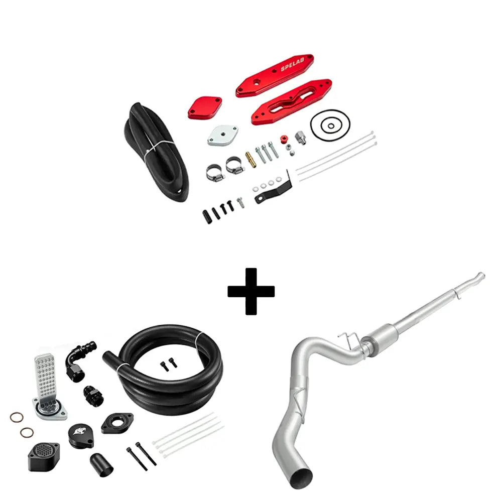DPF/DEF/EGR/CCV Delete 2011-2019 6.7L Powerstroke All-in-One Kit Ford F250 F350 F450 | SPELAB