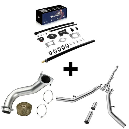 DPF/CCV/EGR/DEF All-in-One Delete Kit 2017-2025 L5P 6.6L Duramax 2500HD 3500HD