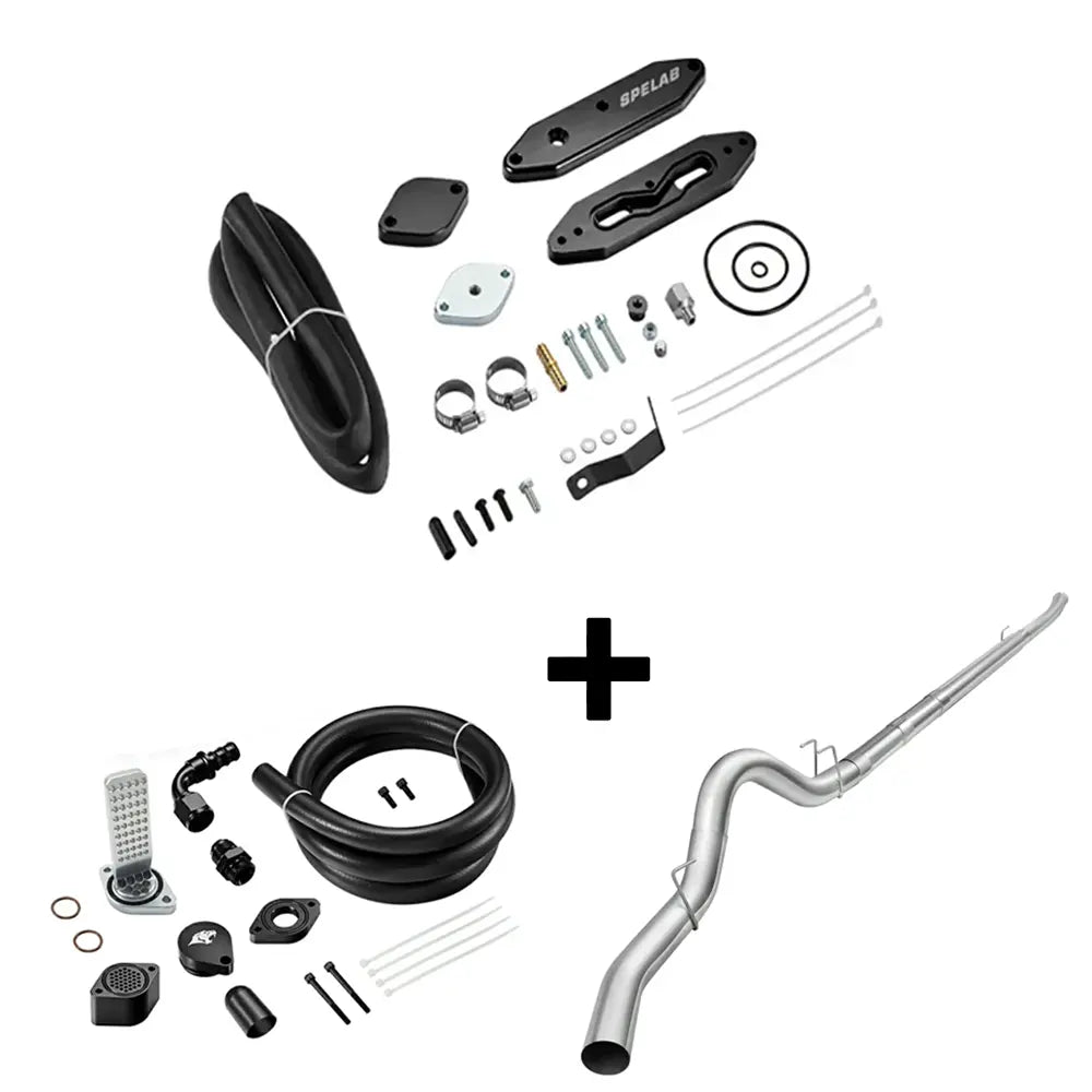 DPF/DEF/EGR/CCV Delete 2011-2019 6.7L Powerstroke All-in-One Kit Ford F250 F350 F450 | SPELAB