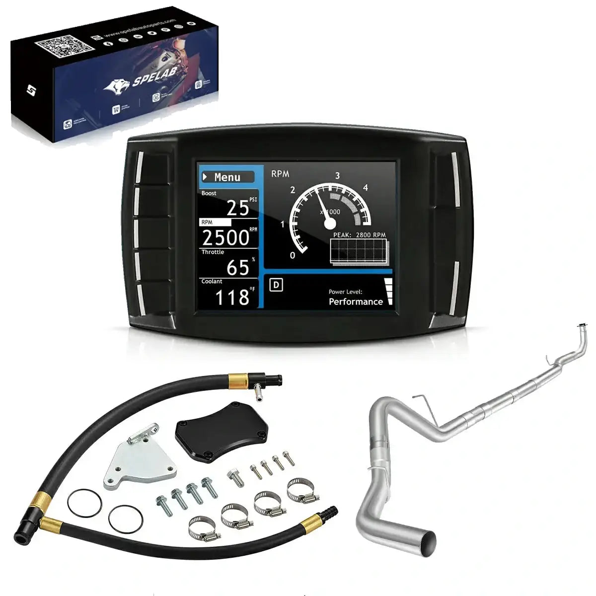 Diesel Tuner EGR/DPF/DEF Delete 2011-2016 LML 6.6L Duramax All-in-One Kit | SPELAB