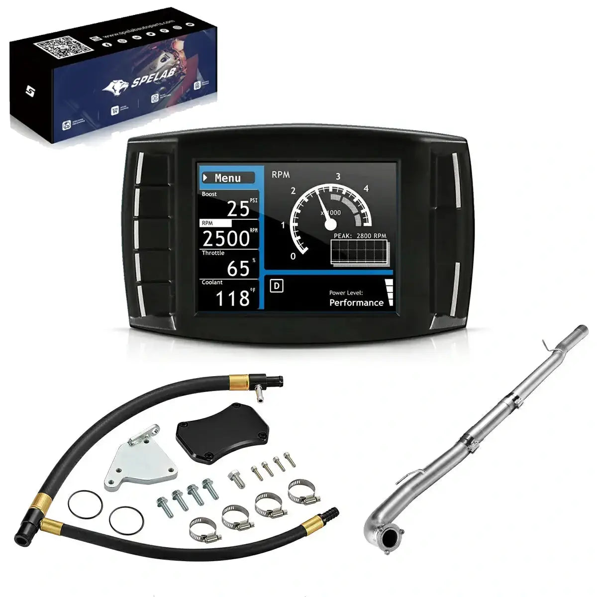 Diesel Tuner EGR/DPF/DEF Delete 2011-2016 LML 6.6L Duramax All-in-One Kit | SPELAB