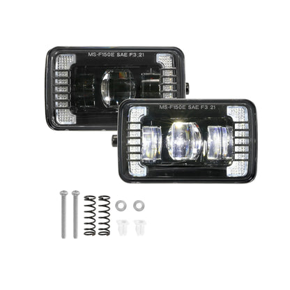 LED Fog Lights 72W Brighter with DRL for Ford F150 2015-2020/ F250 F350 2017-2018