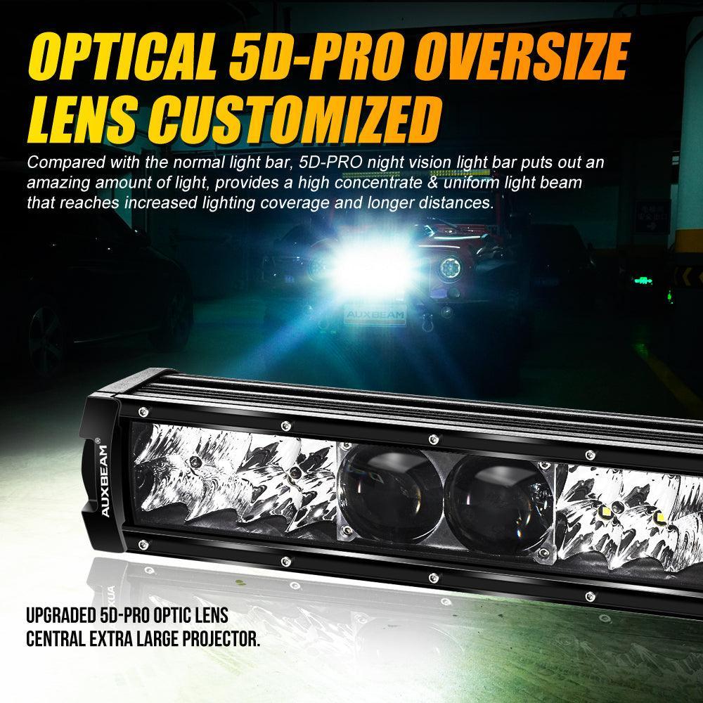 NEW 12"/22"/32"/42"/52" 5D-PRO Light Bars with DT Wiring Harness Kit For 2002 Ford F150