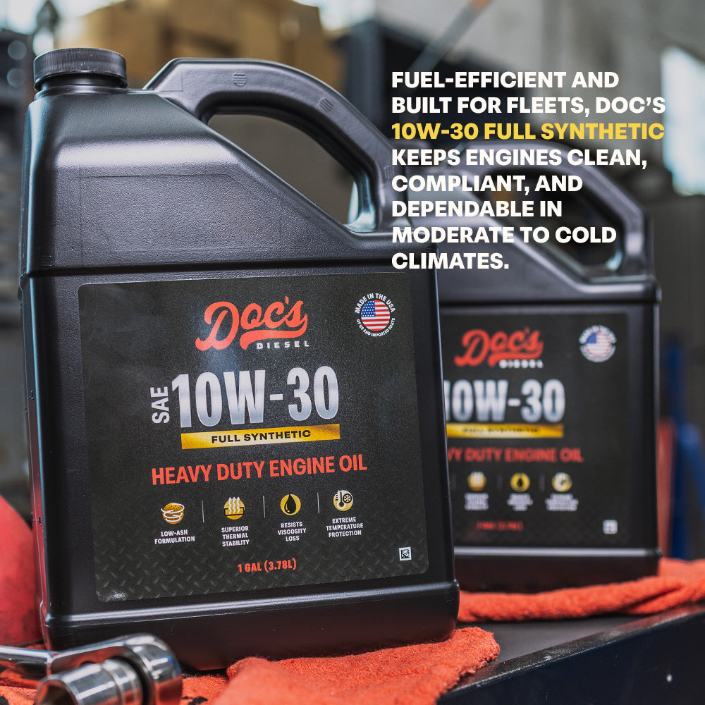 Doc's Diesel Ford 6.7L Powerstroke 10W-30 Full Synthetic Oil Change Kit 2011-2026