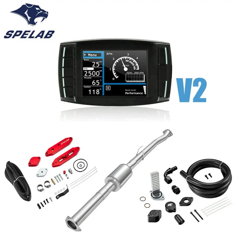 DPF/DEF/EGR/CCV Delete 2011-2019 6.7L Powerstroke All-in-One Kit Ford F250 F350 F450 | SPELAB