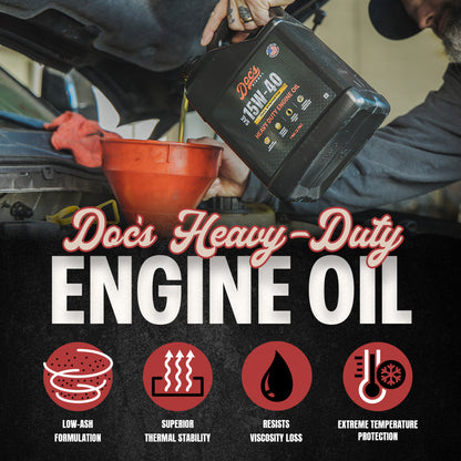 Doc's Diesel Chevrolet/GMC 6.6L Duramax 15W-40 Full Synthetic Oil Change Kit 2001-2019