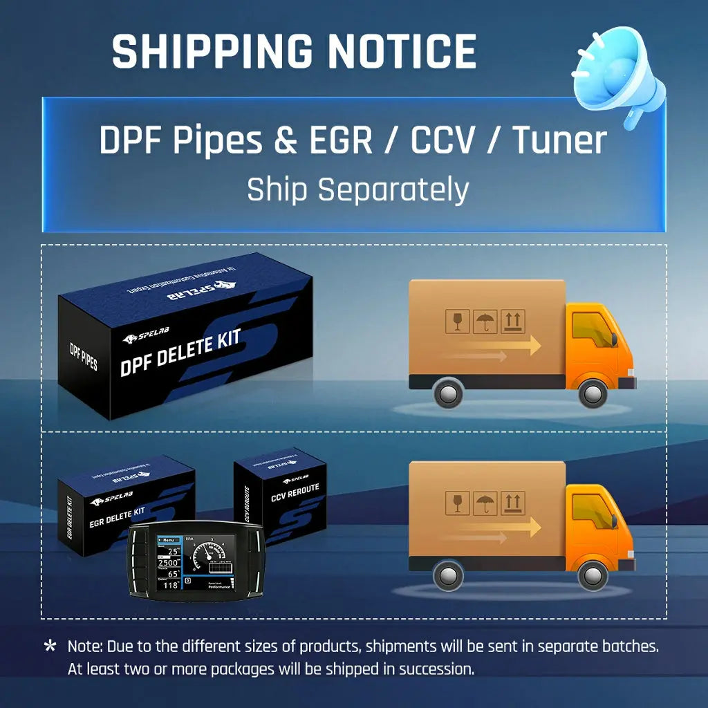 DPF/DEF/EGR/CCV Delete 2015.5-2016 LML 6.6L Duramax All-in-One Kit |SPELAB