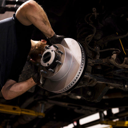 Doc's Diesel Ford 6.0L/6.4L Powerstroke SRW High Carbon Rear Brake Rotor Set 2005-2013, 6.7L 2011-2012