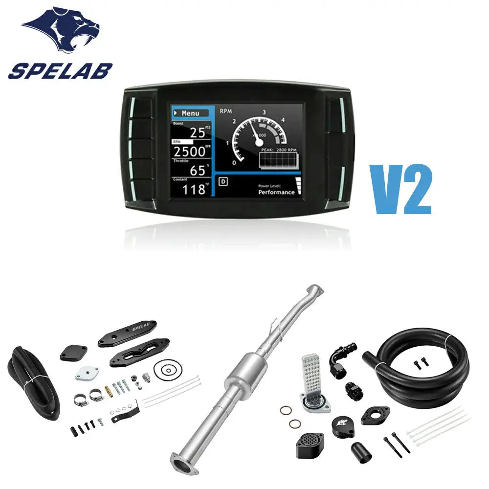 DPF/DEF/EGR/CCV Delete 2011-2019 6.7L Powerstroke All-in-One Kit Ford F250 F350 F450 | SPELAB