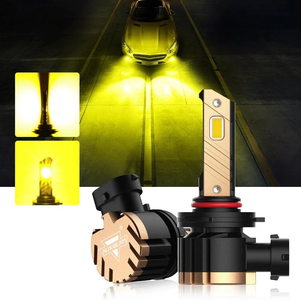 For 2015-2020 Ford F-150 9005 H11 LED Headlight Bulbs Bundle