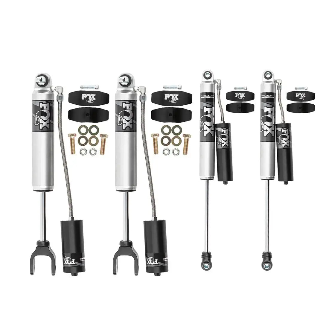 FOX 2.0 Reservoir Shocks - 20+ GM 2500/3500 - Leveling Kit