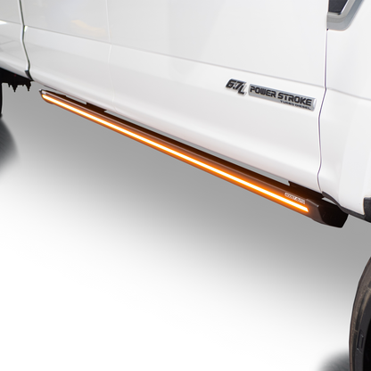Lumastep M2 Powered Light Up Running Boards | 2008-2016 Ford F250/F350 Superduty