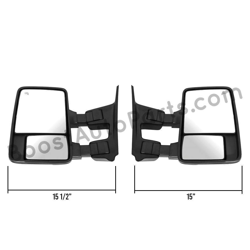 Ford F250/F350 Superduty (2008-2016) Tow Mirrors - 2008 Style