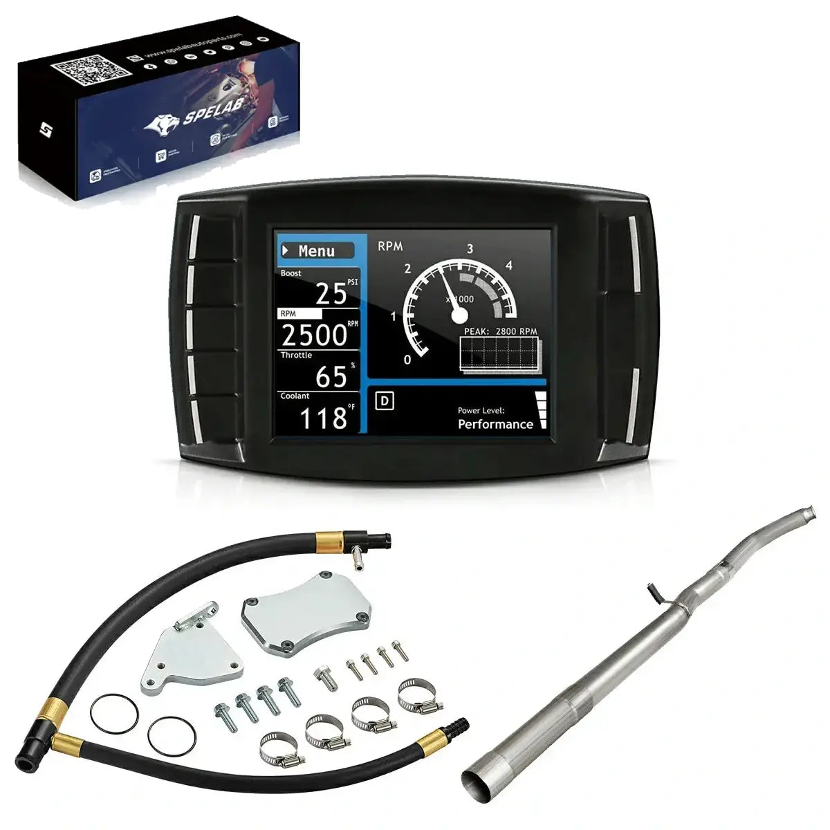 Diesel Tuner EGR/DPF/DEF Delete 2011-2016 LML 6.6L Duramax All-in-One Kit | SPELAB