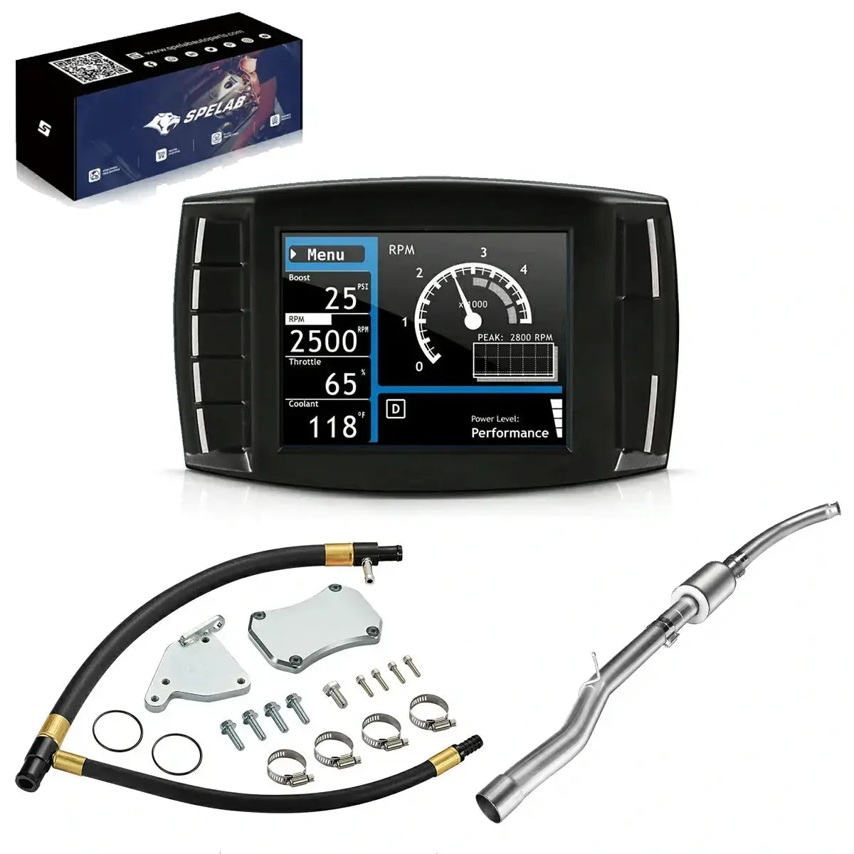 Diesel Tuner EGR/DPF/DEF Delete 2011-2016 LML 6.6L Duramax All-in-One Kit | SPELAB