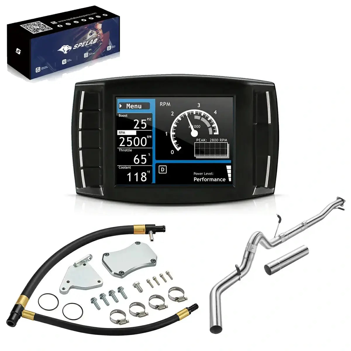 Diesel Tuner EGR/DPF/DEF Delete 2011-2016 LML 6.6L Duramax All-in-One Kit | SPELAB