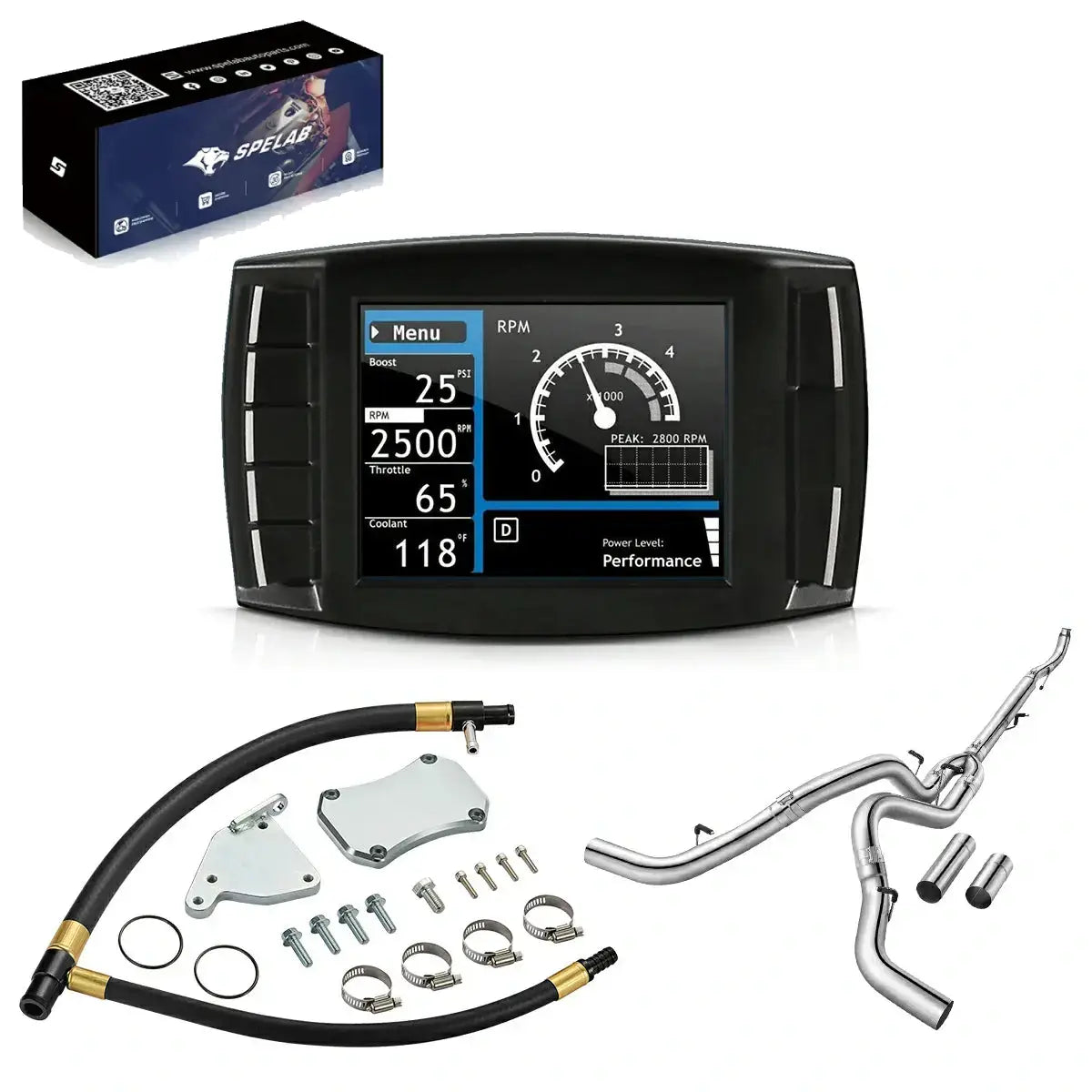 Diesel Tuner EGR/DPF/DEF Delete 2011-2016 LML 6.6L Duramax All-in-One Kit | SPELAB