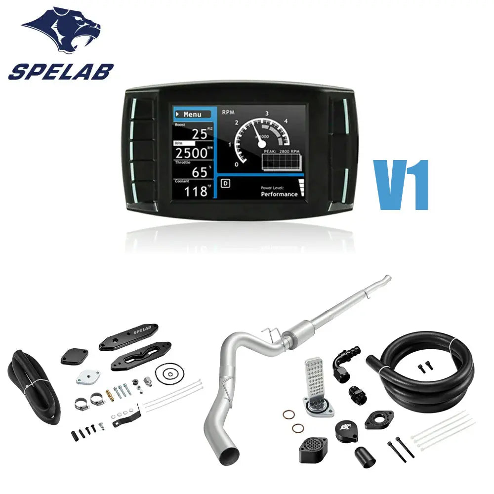 DPF/DEF/EGR/CCV Delete 2011-2019 6.7L Powerstroke All-in-One Kit Ford F250 F350 F450 | SPELAB