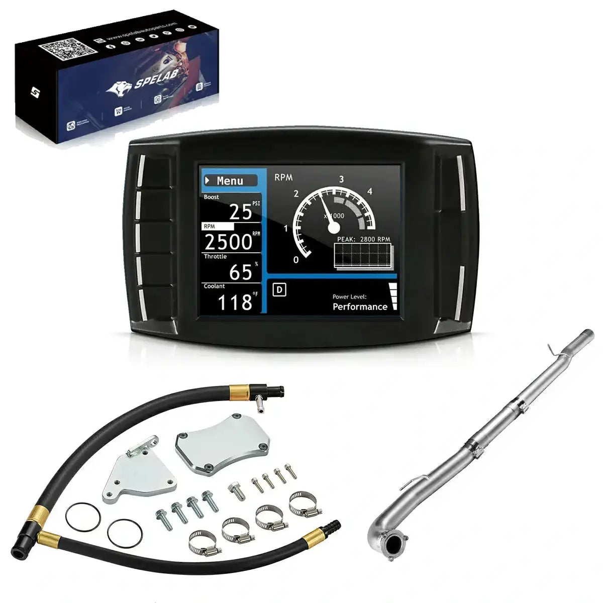 Diesel Tuner EGR/DPF/DEF Delete 2011-2016 LML 6.6L Duramax All-in-One Kit | SPELAB
