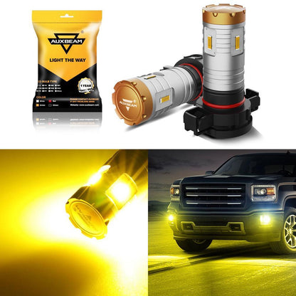 🔥For 2007-2014 GMC Sierra 2500 HD F-16 Plus Series Built-in Canbus Automotive Grade 14000LM LED Light Bulbs High Low Beam Bundle