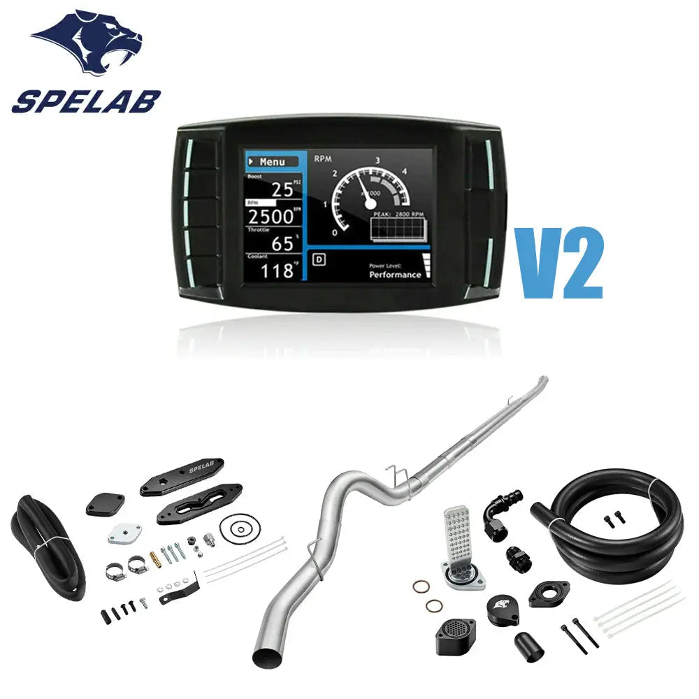 DPF/DEF/EGR/CCV Delete 2011-2019 6.7L Powerstroke All-in-One Kit Ford F250 F350 F450 | SPELAB