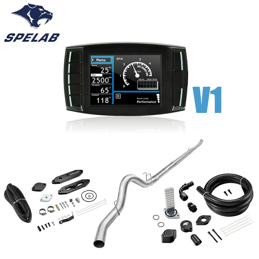 DPF/DEF/EGR/CCV Delete 2011-2019 6.7L Powerstroke All-in-One Kit Ford F250 F350 F450 | SPELAB