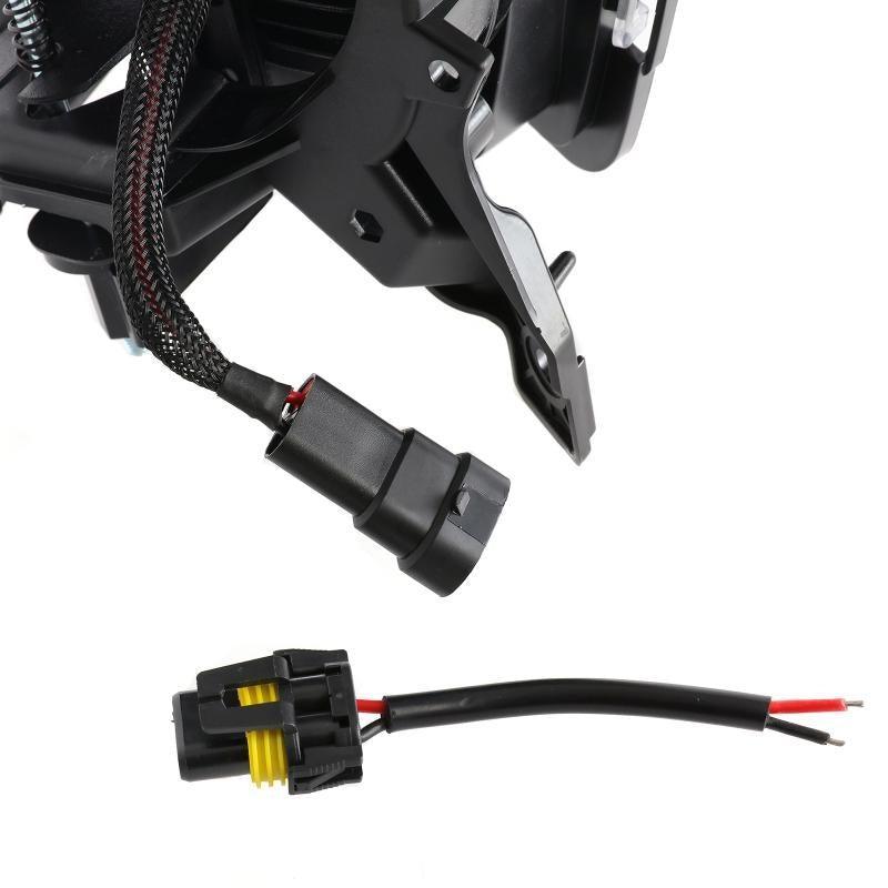 (2pcs/set) 36W LED Fog Lights for Dodge Ram 1500 2013 2014 2015 2016 2017 2018 (Black)