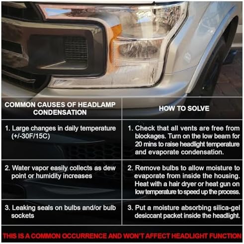 Headlight Assembly Compatible with Chevy Silverado 2500 3500 HD 2015-2019 Left Right Factory Style Headlamp Set Chrome Housing Clear LensGM2502416 GM2503416 23172788|B0D5YDGDRG