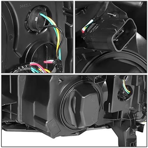 Headlight Assembly Compatible with Chevy Silverado 2500 3500 HD 2015-2019 Left Right Factory Style Headlamp Set Chrome Housing Clear LensGM2502416 GM2503416 23172788|B0D5YDGDRG