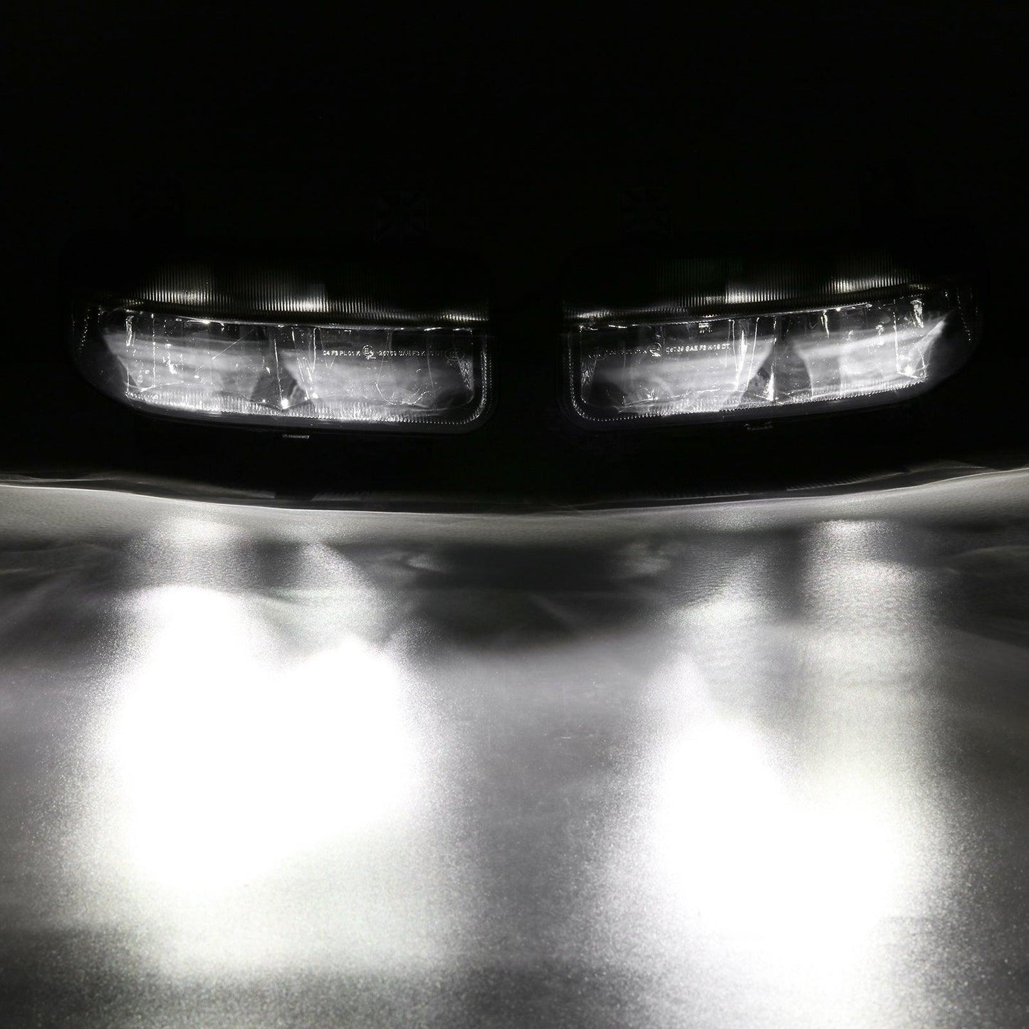 LED Fog Light Set Bumper Driving Light Replacement for Dodge Ram 1500 2019 2020 2021 2022