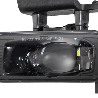 (2pcs/set) 60W DOT Approved LED Fog Lights fit for Chevrolet Silverado 1500/2500 1999 2000 2001 2002, 1500HD/2500HD/3500 2001 2002