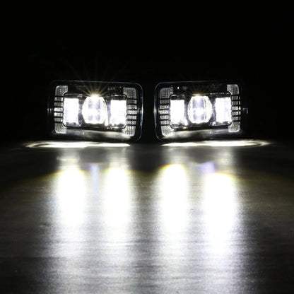 LED Fog Lights 72W Brighter with DRL for Ford F150 2015-2020/ F250 F350 2017-2018