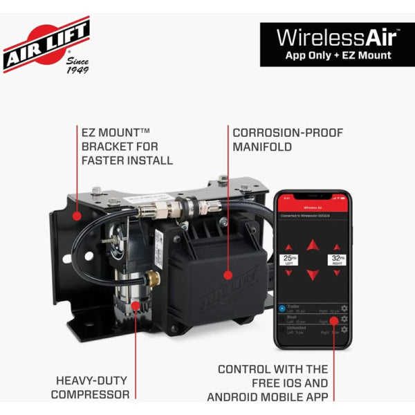 Image 6 for Air Lift 73000EZ WirelessAIR Control System with EZ Mount (APP-Only)