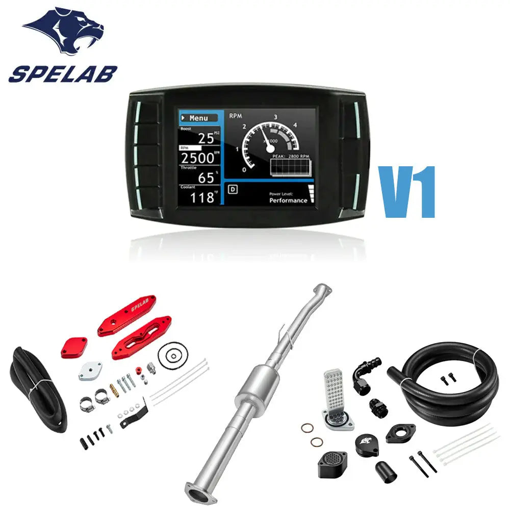 DPF/DEF/EGR/CCV Delete 2011-2019 6.7L Powerstroke All-in-One Kit Ford F250 F350 F450 | SPELAB