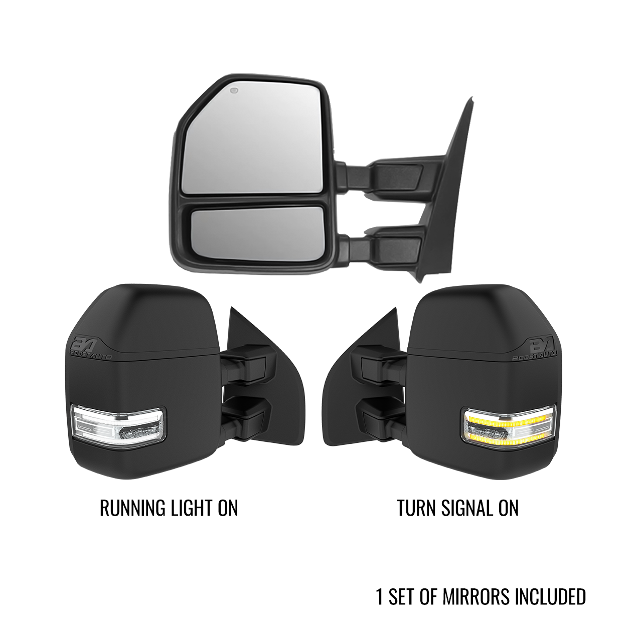 Ford F250/F350 Superduty (2017-2022) New Style Tow Mirrors