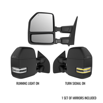 Ford F250/F350 Superduty (2017-2022) New Style Tow Mirrors