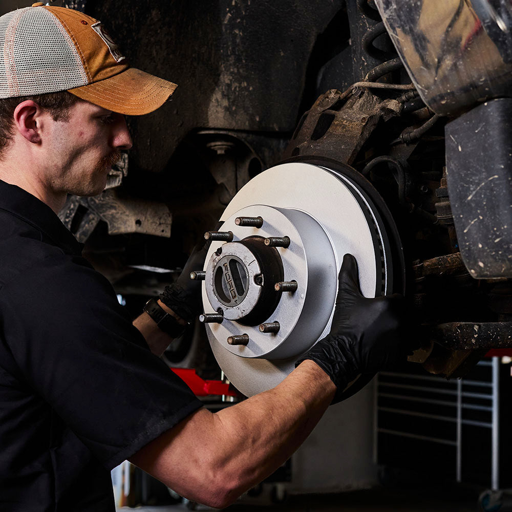 Doc's Diesel Ford 6.7L Powerstroke SRW Front and Rear Brake Pads and Rotors Kit 2013-2022