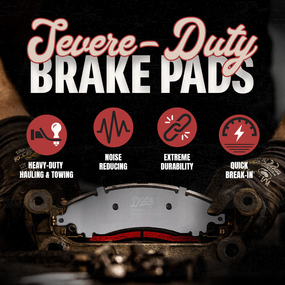 Doc's Diesel RAM 6.7L/5.9L Cummins SRW/DRW Front Brake Pads and Rotors Kit 2009-2018