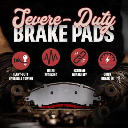 Doc's Diesel RAM 6.7L/5.9L Cummins SRW/DRW Rear Brake Pads and Rotors Kit 2009-2018