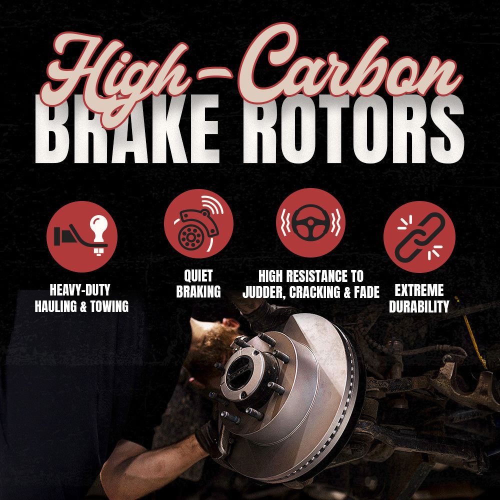 Doc's Diesel RAM 6.7L Cummins SRW/DRW Front Brake Pads and Rotors Kit 2019-2025