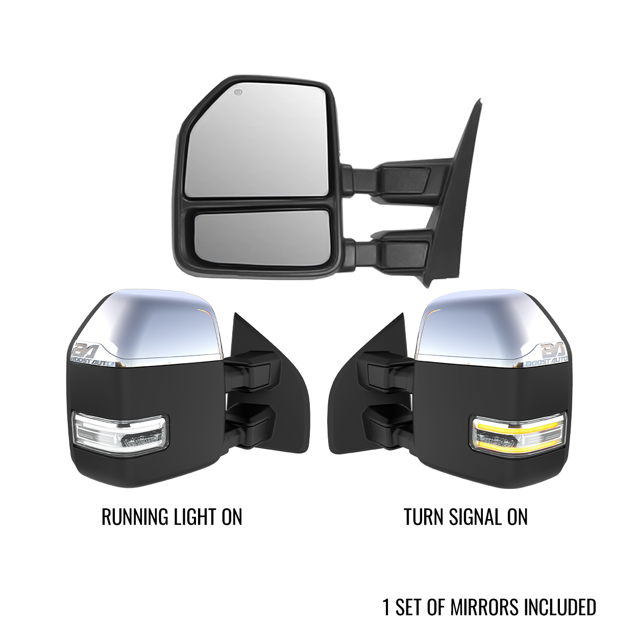 Ford F250/F350 Superduty (2017-2022) New Style Tow Mirrors
