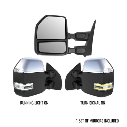 Ford F250/F350 Superduty (2017-2022) New Style Tow Mirrors