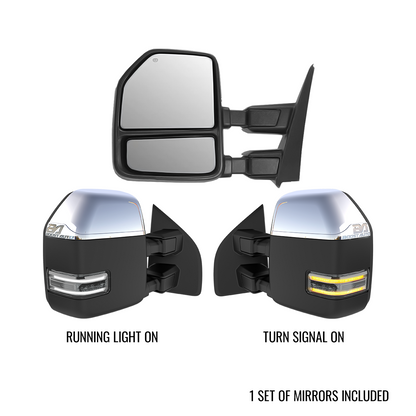 Ford F250/F350 Superduty (2017-2022) New Style Tow Mirrors