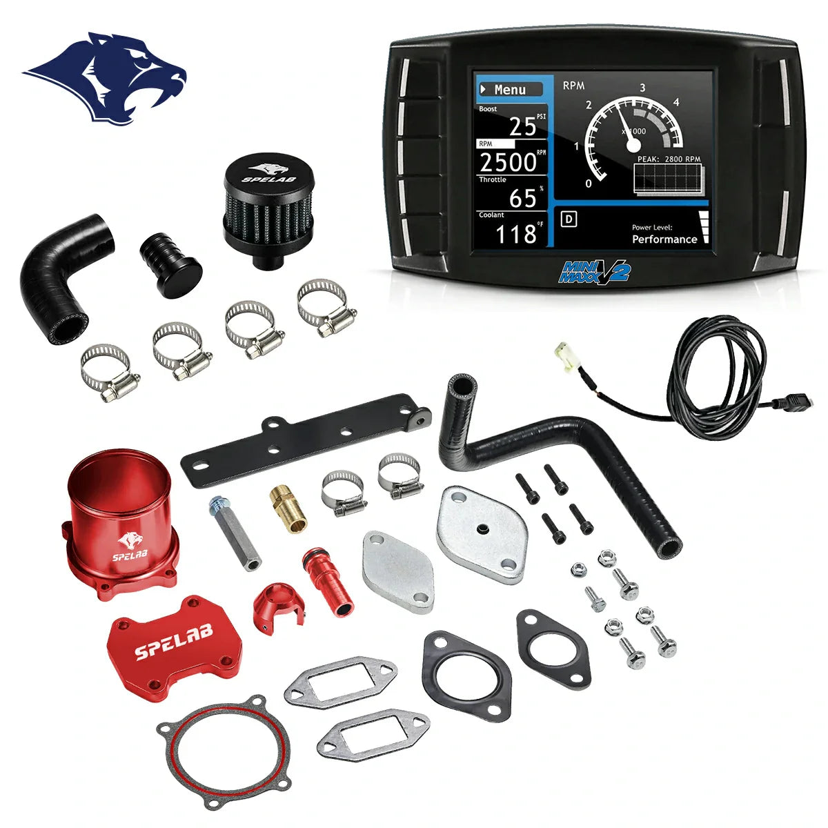EGR/DPF/CCV/DEF All-in-One Delete Kit for 2013-2018 Dodge Ram 6.7L Diesel 2500HD 3500HD