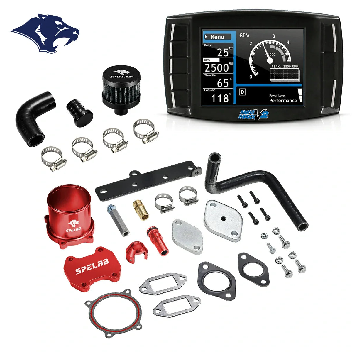 EGR/DPF/CCV/DEF All-in-One Delete Kit for 2013-2018 Dodge Ram 6.7L Diesel 2500HD 3500HD