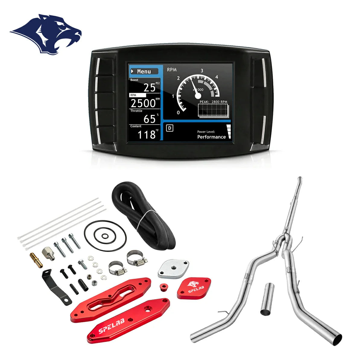 SPELAB DPF/DEF/EGR/CCV Delete 2011-2019 6.7L Powerstroke All-in-One Kit