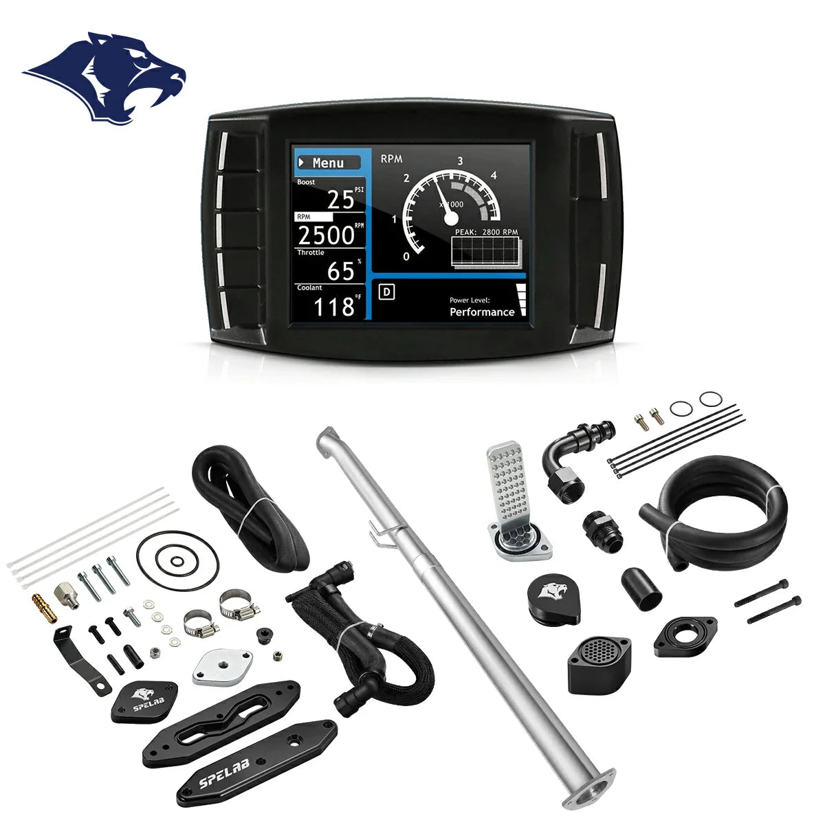 SPELAB DPF/DEF/EGR/CCV Delete 2011-2019 6.7L Powerstroke All-in-One Kit